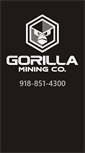 Mobile Screenshot of gorillamining.com